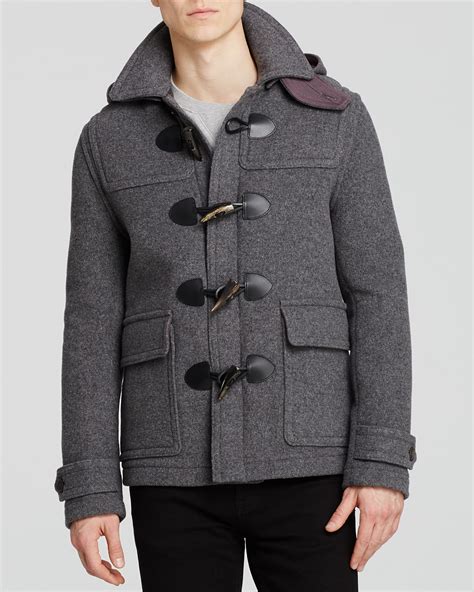 burberry brit burwood wool duffle coat|burberry wool trench coat.